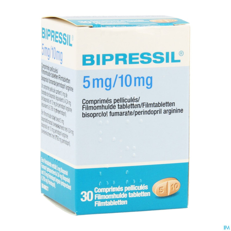 Bipressil  5mg/10mg comp pell  30