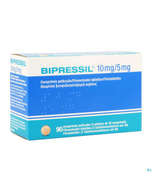 Bipressil 10mg/ 5mg comp pell  90