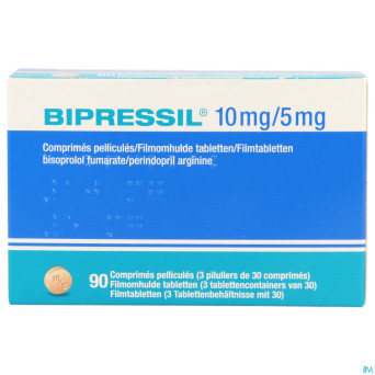 Bipressil 10mg/ 5mg comp pell  90