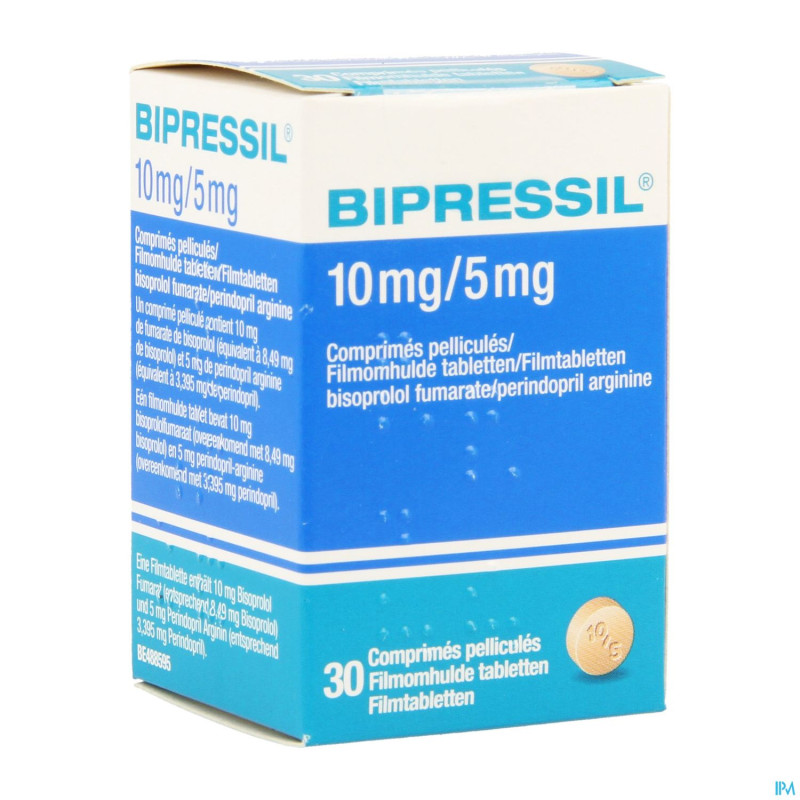 Bipressil 10mg/ 5mg comp pell  30