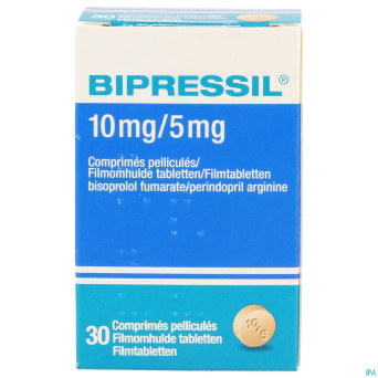Bipressil 10mg/ 5mg comp pell  30