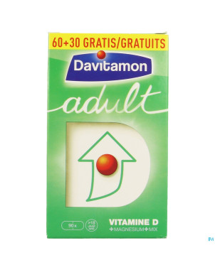 Davitamon adult v1    comp 60+30 gratuit