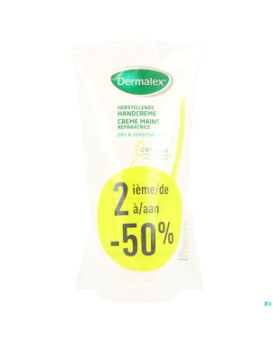 Dermalex creme mains    2x75ml 2e -50%