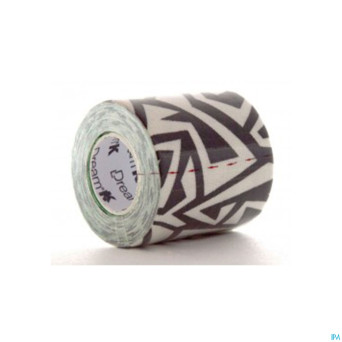 Dream k tribe blanc-noir tape s/latex    5cm