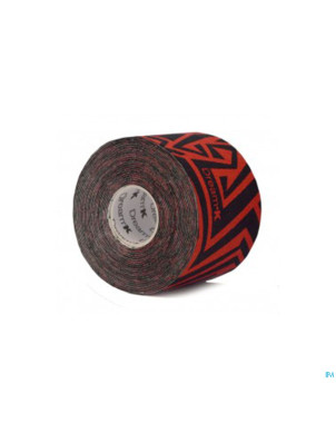 Dream k tribe rouge-noir tape s/latex    5cm