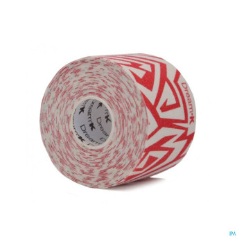 Dream k tribe rouge-blanc tape s/latex    5cm
