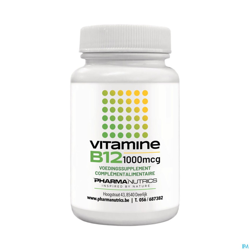 Vitamine b12 pot comp 120    pharmanutrics