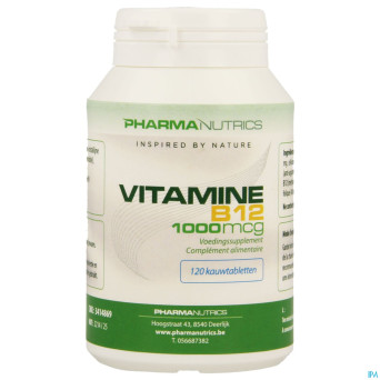 Vitamine b12 pot comp 120    pharmanutrics