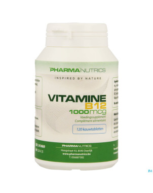 Vitamine b12 pot comp 120    pharmanutrics