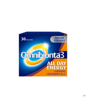 Omnibionta-3 all day energy nf    comp  30
