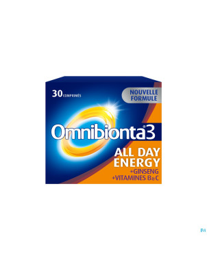 Omnibionta-3 all day energy nf    comp  30