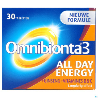 Omnibionta-3 all day energy nf    comp  30