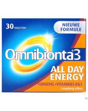 Omnibionta-3 all day energy nf    comp  30
