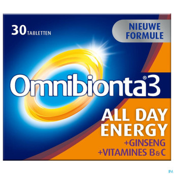 Omnibionta-3 all day energy nf    comp  30