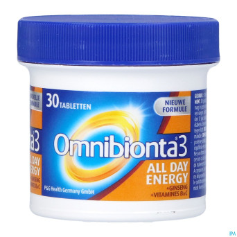 Omnibionta-3 all day energy nf    comp  30