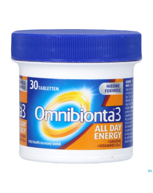 Omnibionta-3 all day energy nf    comp  30