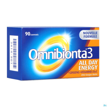Omnibionta-3 all day energy nf    comp  90