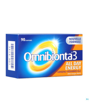 Omnibionta-3 all day energy nf    comp  90