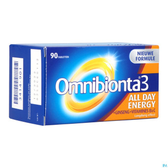 Omnibionta-3 all day energy nf    comp  90