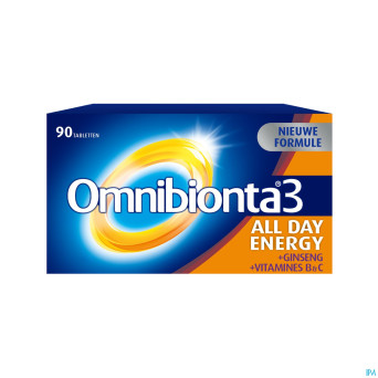 Omnibionta-3 all day energy nf    comp  90