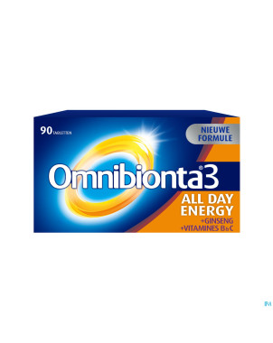Omnibionta-3 all day energy nf    comp  90