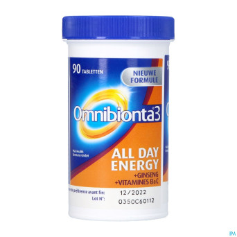 Omnibionta-3 all day energy nf    comp  90