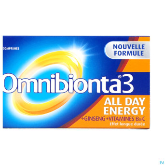 Omnibionta-3 all day energy nf    comp  90