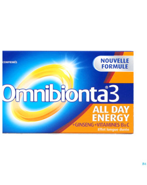 Omnibionta-3 all day energy nf    comp  90