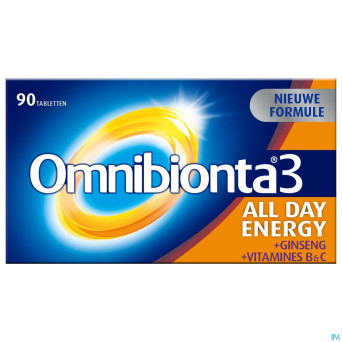 Omnibionta-3 all day energy nf    comp  90