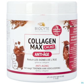 Biocyte collagen max cacao pdr pot    260g