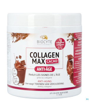 Biocyte collagen max cacao pdr pot    260g