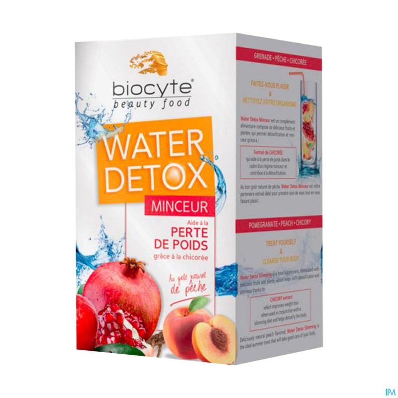Biocyte water detox minceur pdr pot 112g