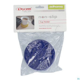 Dycem porte-gobelet antiderapant bleu
