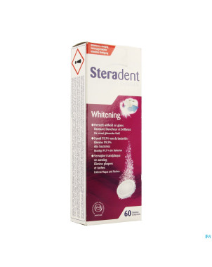Steradent whitening nettoyant    comp  60