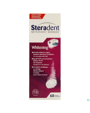 Steradent whitening nettoyant    comp  60