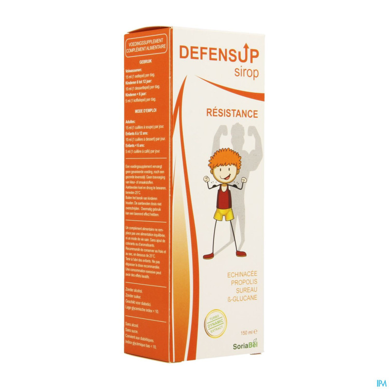 Soria defensup sirop    150ml cfr 4176194