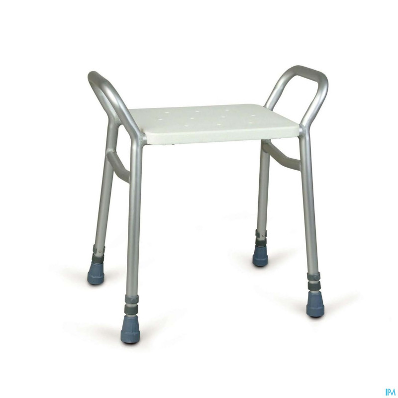 Siege douche aluminium 46-58cm