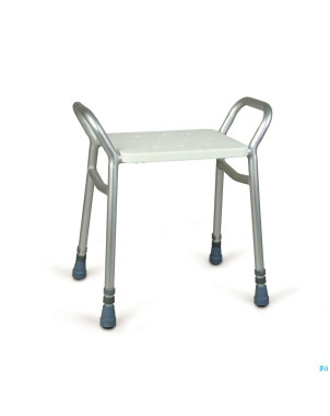 Siege douche aluminium 46-58cm