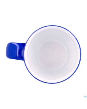Culinar tasse gr. anse ouv. bleu/blanc 350ml
