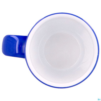 Culinar tasse gr. anse ouv. bleu/blanc 350ml