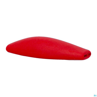 Ornamin manche epaiss. fourchette cuillere rouge
