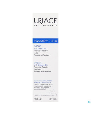 Uriage bariederm cica creme reparatrice    100ml
