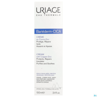 Uriage bariederm cica creme reparatrice    100ml