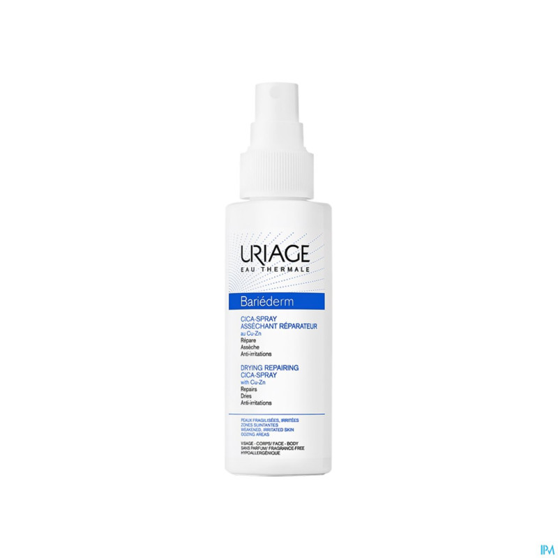 Uriage bariederm cica spray reparateur assec.100ml