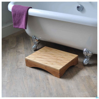 Marchepied lit ou baignoire bambou