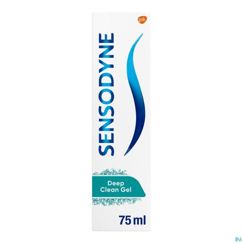 Sensodyne deep clean gel dentifrice    75ml