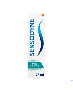 Sensodyne deep clean gel dentifrice    75ml