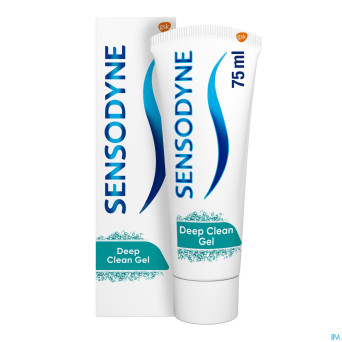 Sensodyne deep clean gel dentifrice    75ml
