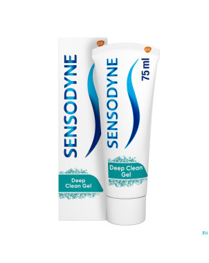Sensodyne deep clean gel dentifrice    75ml