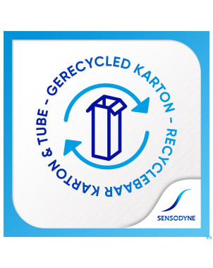 Sensodyne deep clean gel dentifrice    75ml